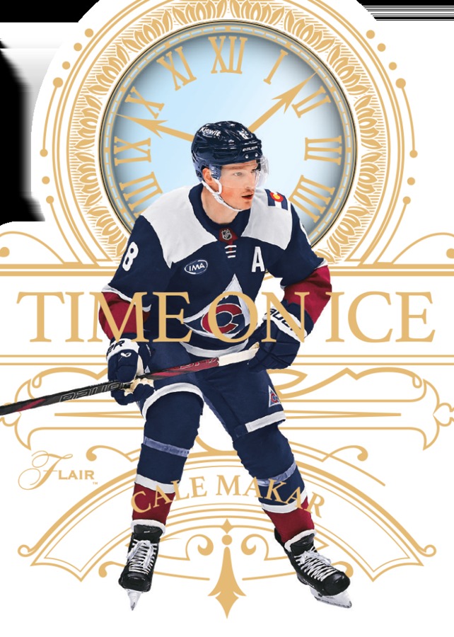 Cale Makar — Time on Ice, manufacturer preview