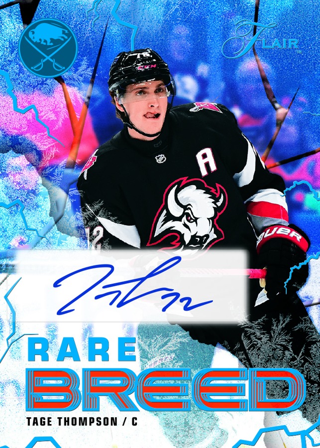 Tage Thompson — Rare Breed Autograph, manufacturer preview